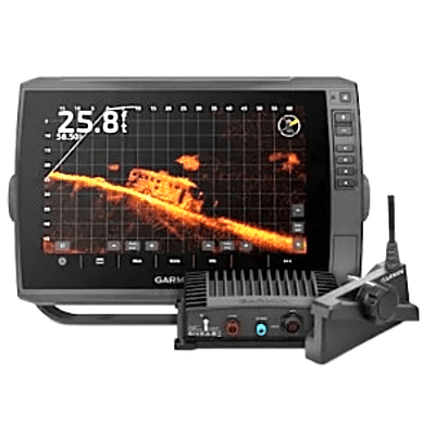 Plotter de Navegación ECHOMAP™ Ultra 2 10" LiveScope™ Plus Bundle / Pantalla Táctil IPS 10" WXGA 1280x800 / GPS Multibanda Multiconstelación 10 Hz / CHIRP ClearVü y SideVü / Compatible con LiveScope y P