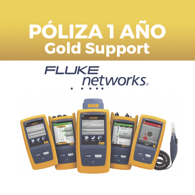 Poliza de 1 Año de Soporte Gold Para Calificador de Red LinkIQ