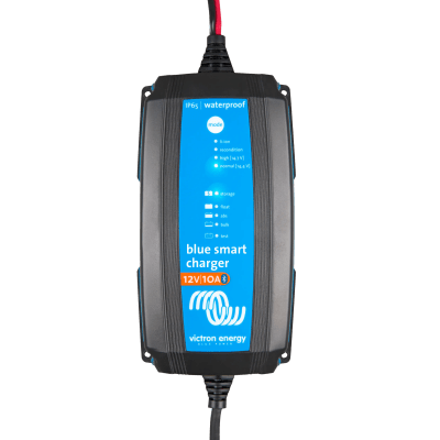 Blue Smart IP65 12/10 / Cargador de Baterías 12V, 10A / Para Ambientes Marinos y Terrestres. /  Para baterías de Plomo y Litio