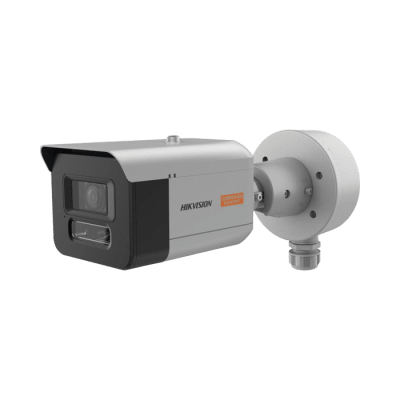 Bala IP 4 Megapixel / Lente Mot. 2.7 a 13.5 mm / Polimero Anticorrosivo (Ideal para Zonas Costeras o Alta Salinidad) / ColorVu / Dual Light (50 mts IR + 50 mts Luz Blanca) / WDR 130 dB / Exterior IP68 / IK10 / ONVIF