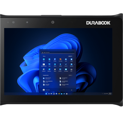 Tablet Industrial R8 / Pantalla DynaVue® SR 8.0" 800 nits / Procesador Intel® Core™ 12ª Gen / MIL-STD-810H-461G / IP66 / Batería 17 Horas / RFID - Código Barras - Tarjeta Inteligente / Windows 11 Pro