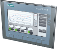 Panel HMI Basic / 7" TFT 65536 Colores / Touch/Teclado / PROFINET / Ethernet/IP / Modbus TCP/IP / WinCC TIA Portal / IP65 Frontal