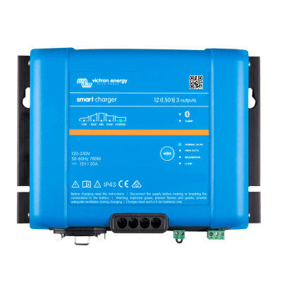 Phoenix Smart IP43 12/50 / Cargador de Baterías 12V, 50A / Para Ambientes Marinos y Terrestres. /  Para baterías de Plomo y Litio