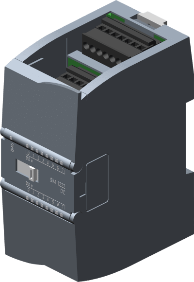 Módulo Digital de Salida SM 1222 / 16 DO 24V DC / Transistor 0.5A / Protección IP20 / Aprobaciones Internacionales / Potencial de Calentamiento Global 68.6 kg CO2