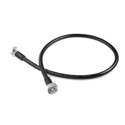 Jumper de Cable LDF450A de 2 Metros (6.56 Pies) de Longitud con Conectores DIN 7-16 Machos