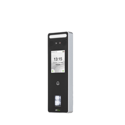 Lector Autónomo de Reconocimiento Facial, Huella Digital y Tarjeta 125KHZ/ compatible con ZKBIO ZLINK