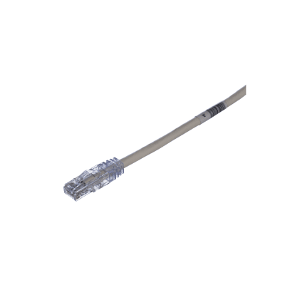 Cable de Parcheo TX6, UTP Cat6, 24 AWG, CM, Color Blanco, 7.62 Metros (25 Pies)