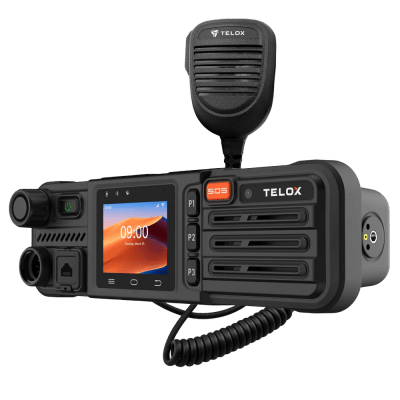 Terminal Vehicular PoC LTE Compacto, pantalla táctil de 2.0", compatible con TASSTA