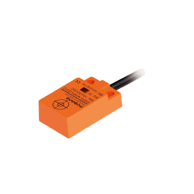 Sensor Inductivo Plano Compacto / 8 mm Distancia / IP67 / Salida NPN NO / Cable 2 m / -25°C a +70°C / Protecciones Múltiples