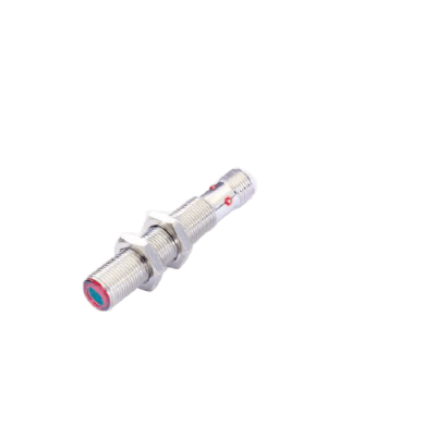 Sensor Fotoeléctrico de Barrera / M12 / Through-beam 2 Metros / PNP N.C. / IP67 / Conector 4 Pines / Protecciones Múltiples