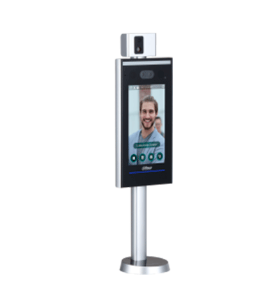 DAHUA DHI-ASI7223X-A-V1-T1 - Control de Acceso con Reconocimiento Facial  y Medición de Temperatura/ Pantalla touch de 7 Pulgadas/ Soporta 100,000 Usuarios, 100,000 Rostros, 100,000 Tarjetas, 300,000 Registros/ Montaje en Torniquete/