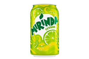 Mirinda Orange No Artificial Flavors Soft Drink, Can, 250 Ml