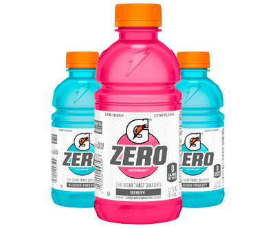 Gatorade G Zero Sugar Thirst Quencher Sports Drink, Variety Pack, 12 fl oz, 18 Pack Bottles