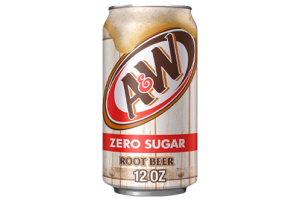 Diet A&W Root Beer, 12 fl oz – 12 Cans pack