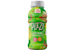 PLEZi Flavored Kids Juice Drink – Apple Splash Fruit Juice Drink Blend