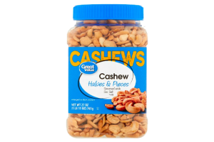 Healthy Nuts Great Value Cashew Halves & Pieces