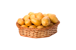 Russet Idaho Potatoes Fresh Premium Fruit and Produce Vegetables, 4 pound case