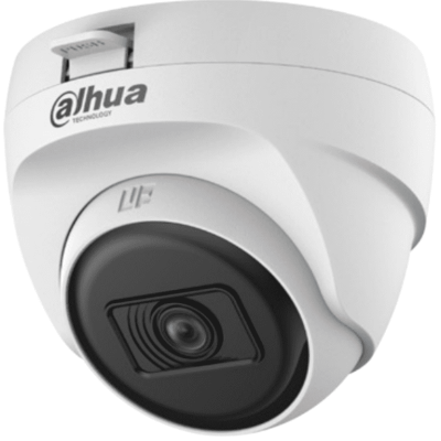DAHUA  HAC-T1A21N-U-28 - Cámara Domo de 2 Megapixeles/ Lente 2.8 mm / 100 Grados de Apertura/ Smart ir 25 Mts/ Uso Interior/ CVI/TVI/AHD/CBVS/ #LoNuevo
