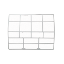 Filtro Unidad interna / IDU / Evaporador / Minisplit CHI-R32-24K-220-S21