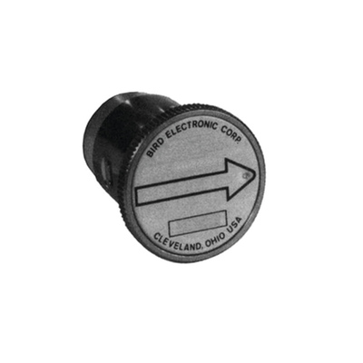 Elemento de 250 Watt en Línea 7/8" para Wattmetro BIRD 43 en Rango de Frecuencia de 25 a 60 MHz.