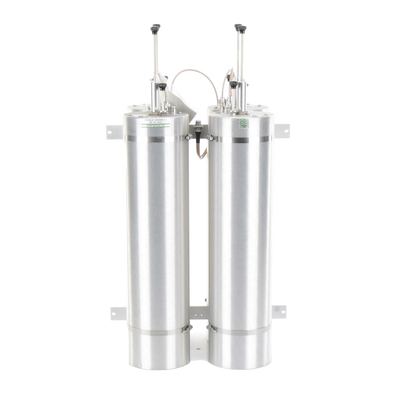 Duplexer Pasa Banda-Rechazo de Banda, 144-174 MHz, 4 Cavidades de 6.625" Diámetro, 500 KHz, 400 Watt, BNC Hembras.