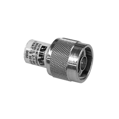 Carga Fantasma Terminal de 2 W, Impedancia de 50 Ohm y Conector N Macho.