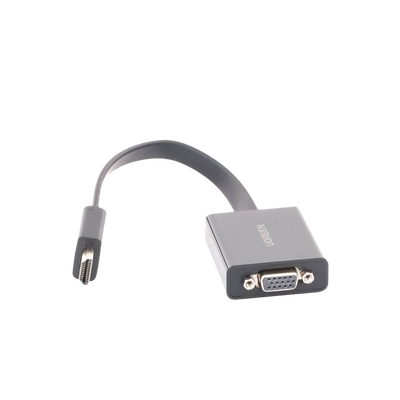 Adaptador HDMI a VGA / Resolución 1080P / Audio 3.5mm / Con Puerto Micro USB para Alimentación / Plug & Play / No Requiere Controlador / ABS / Flexible y Duradero - Image 5