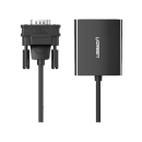 VGA Macho / Salida: HDMI Hembra / Resolución de 1080P@60Hz / Puerto Estéreo de 3.5 mm / Plug and Play, Sin Controlador / Longitud del Cable 15 cm (5.91 Pulgadas). / Incluye Cable de Alimentación USB / Incluye Cable de Audio de 3.5mm.