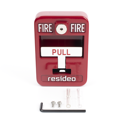 Estación de jalón convencional de acción simple color roja - Image 3