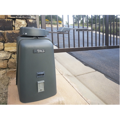 Motor para puerta abatible / 4.8 mts / 360 kgs / Uso Continuo /Energia solar / Batería de respaldo - Image 4