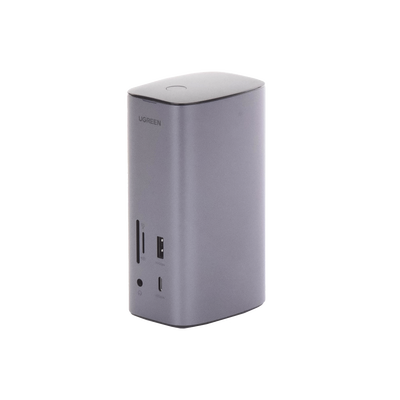 HUB USB-C (Docking Revodok Pro) 12 en 1 | 2 USB-A 3.0 | 1 USB-C PD Carga 100W | 1 USB-A 3.1 | 1 USB-C 3.1 | HDMI 4K | HDMI 8K Ultra HD | Display Port 4K | RJ45 (Gigabit) | Lector Tarjeta SD + Micro SD (TF) | Jack Audio 3.5mm. - Image 3