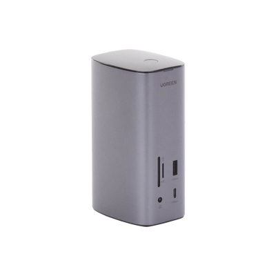 HUB USB-C (Docking Revodok Pro) 12 en 1 | 2 USB-A 3.0 | 1 USB-C PD Carga 100W | 1 USB-A 3.1 | 1 USB-C 3.1 | HDMI 4K | HDMI 8K Ultra HD | Display Port 4K | RJ45 (Gigabit) | Lector Tarjeta SD + Micro SD (TF) | Jack Audio 3.5mm. - Image 5