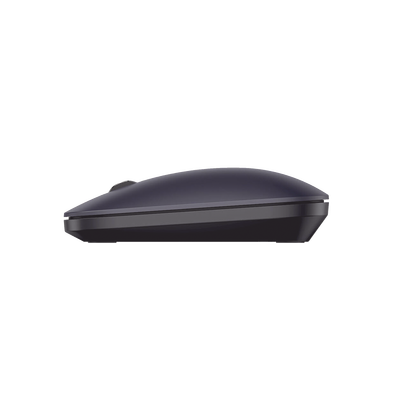 Mouse inalámbrico 2.4 GHz | Ultra Delgado y Silencioso | DPI 1000/1600/2000/4000 (Ajustable) | Alcance 10m | Scroll de Aluminio | Adaptable a diferentes superficies | Diseño suave al tacto | Contiene Receptor USB | Color Negro. - Image 4