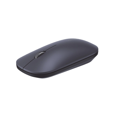 Mouse inalámbrico 2.4 GHz | Ultra Delgado y Silencioso | DPI 1000/1600/2000/4000 (Ajustable) | Alcance 10m | Scroll de Aluminio | Adaptable a diferentes superficies | Diseño suave al tacto | Contiene Receptor USB | Color Negro. - Image 3