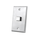 Botón con Placa de Acero Inoxidable, Normalmente Abierto y Cerrado, Certificado UL