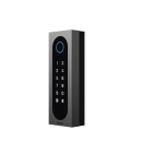 Control de Acceso Slim Akuvox A08S / Aluminio y Vidrio Templado / IP65 & IK09 / Capacidad para 20,000 Tarjetas / Métodos de Acceso Multi (QR, Bluetooth, PIN, RFID) / Soporta Wiegand / 1 Salida de Relay