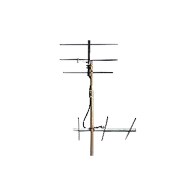 Juego de 2 Antenas Bi-direccionales reforzadas de 3 elementos para TV.