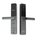 Cerradura Inteligente / Wi-Fi / Bluetooth  / Códigos Temporales Para Visitantes / Lectura de Huella / Lectura de Tag / Contraseña /  Botón para Timbrar / Apertura Remota /  Alarma Anti-intrusión /  No Requiere HUB