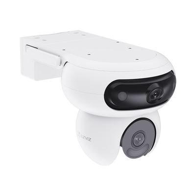 Cámara Doble Lente PT / Rotación en Ambos Lentes / Wi-Fi / 4MP+ y 4MP (Resolución 8 Megapixel ) / Auto Seguimiento Inteligente / Visión Color Nocturna - Image 4