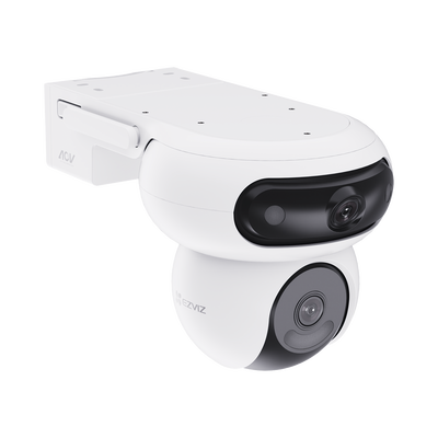 Cámara de Seguridad Dual 4G LTE + WiFi 6 / 4MP + 4MP Dual Lente / 360° Panorámica / Detección IA Humano-Vehiculo / Seguimiento Automático / Almacenamiento MicroSD 512GB + Nube / Resistente a Int - Image 8