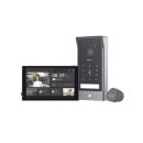 Video Portero Conexión a 2 Hilos Entre Monitor y Frente de Calle / Wi-Fi 6 Dual Band 2.4 y 5GHz con Cámara 4K / Reconocimiento de Venas de Palma / Reconocimiento Facial  / Visión Nocturna en Color / IP65 Exterior Con Protección