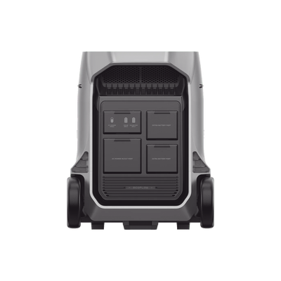 Estación de Energía Portátil DELTA PRO3 / 4096Wh Litio LFP / 5 AC 4000W (8000W Pico) / 2 USB-C 100W / Capacidad para Aumentar Respaldo / Cargador de Coche 10A a 12.6V / Conectividad WiFi y Bluetooth (App) / Carga Solar 2600W Max. (2 P - Image 5