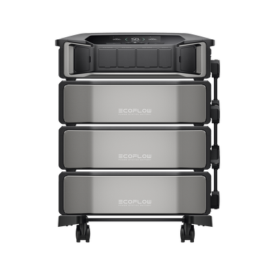 Estación de Energía Delta Pro Ultra 7.2kW para Respaldo Residencial, Incluye Batería de Litio LFP 6kWh (18kWh Totales), Sincronización para Mayor Potencia, Carga Solar Hasta 4000W, Capacidad de Trabajo Online (0ms)