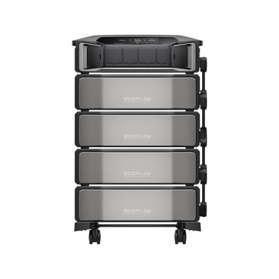 Estación de Energía Delta Pro Ultra 7.2kW para Respaldo Residencial, Incluye Batería de Litio LFP 6kWh (24kWh Totales), Sincronización para Mayor Potencia, Carga Solar Hasta 4000W, Capacidad de Trabajo Online (0ms)