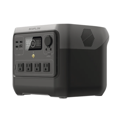 EcoFlow River 2 Pro | Estación de Energía Portátil 768Wh Litio LFP / 4 AC 800W (Max. 1600W) / 1 USB-C 100W / 3 USB -A 12W / Cargador de Coche 10A, 126W Max. / Conectividad WiFi y Bluetooth (App) / Carga Solar 220W Max. - Image 3