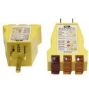 Probador de Fase. Verificador de Correcta Polarización de Fase y Neutro a Tierra en Color Amarillo. para 120 Vca