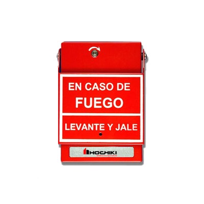 Estación De Jalón Convencional De Doble Acción, Color Rojo, Texto En Español (0600-01230) Incluye varilla de vidrio