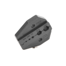 Mordaza para Plegar Conectores de Anillo en RG-58/U, RG-59/U, RG-142/U, RG-8/X en tamaños 0.052", 0.068", 0.100", 0.213" y 0.255".