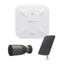 Kit de Cámaras Wi-Fi  con Access Point/ Incluye 1 Cámara de Batería  CS-BC1C / 1 Pane solar Mod. CS-CMT-SOLARPANEL-E / 1 Access Point RG-RAP6260(G)