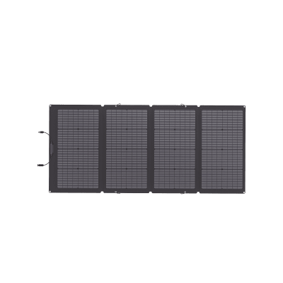 Módulo Solar Bifacial, Portátil y Flexible de 220W Recomendado para Estaciones Portátiles EFD330, EFD350 ó EFD500 / Ajuste de Ángulo / Carga Eficiente / Incluye Cable XT60 a MC4 - Image 4